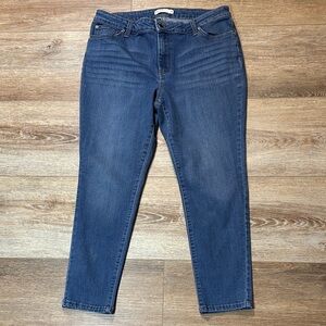 Nine West Dark Blue Ankle Jeans